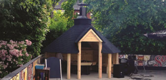 9.2 sq.m Open BBQ Hut - Aquasun