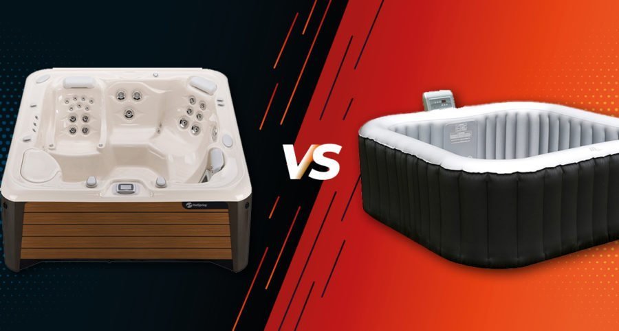 Hard Shell VS Inflatable Hot Tubs